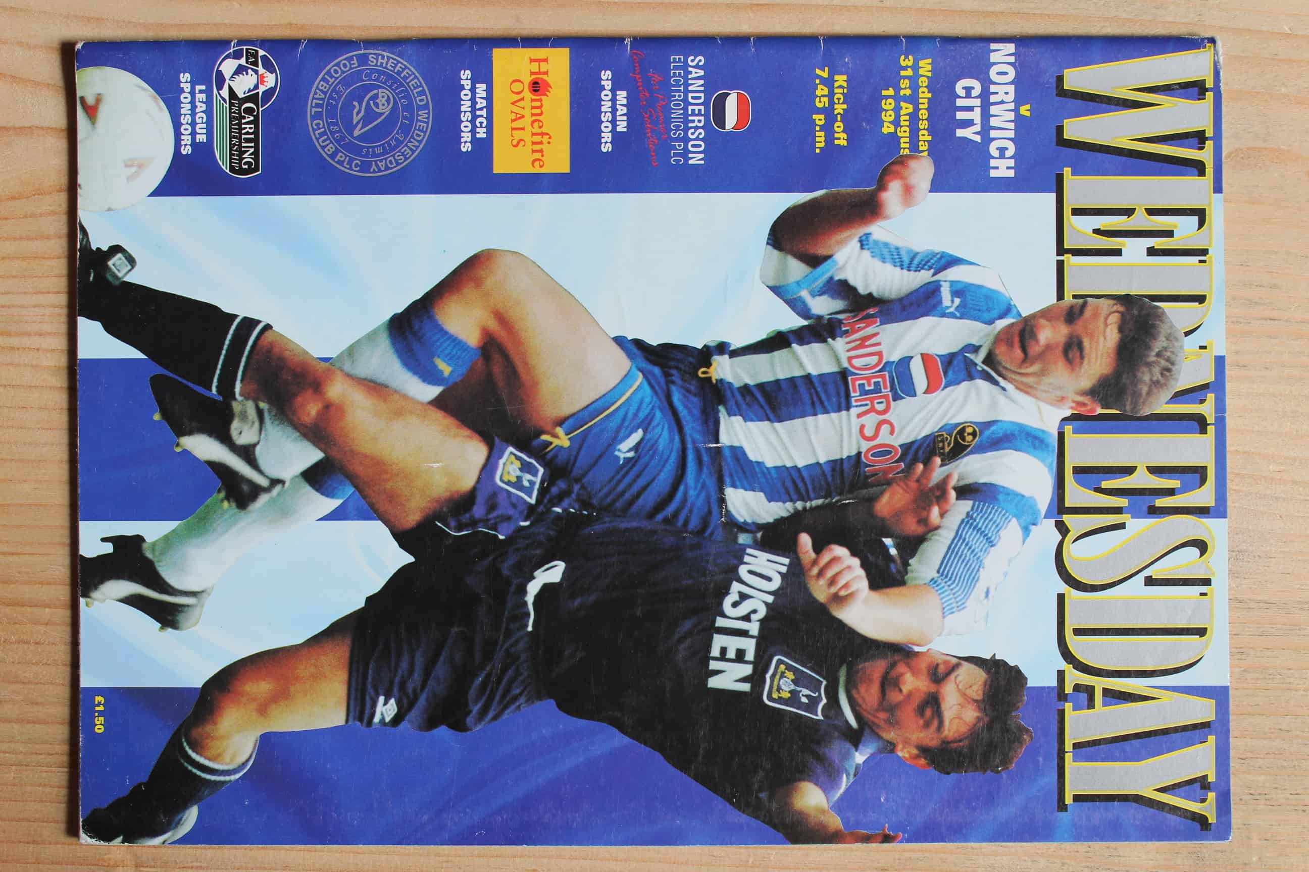 Sheffield Wednesday FC  v Norwich City FC